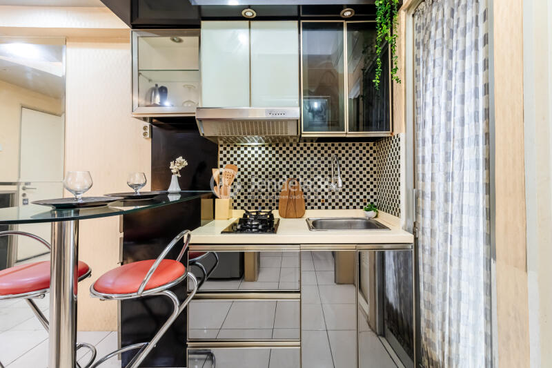 Kitchen Green Bay Pluit Apartment 1BR Fully Furnished