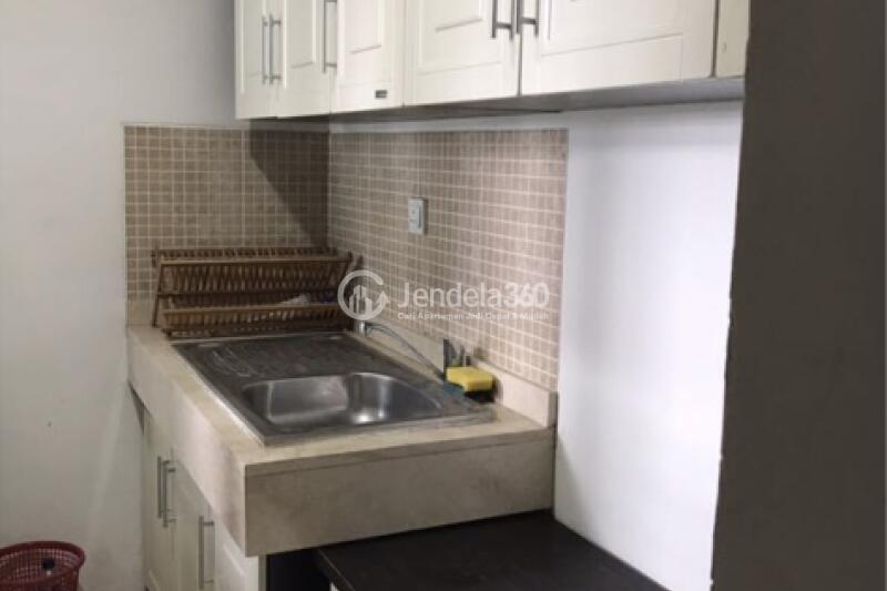 Kitchen Low Floor 3BR Apartment with City View at Kemang Village Apartment