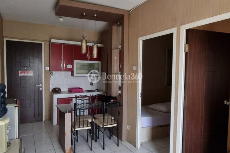 Living Room Compact 2BR Apartment at Mutiara Bekasi Apartment Tower A