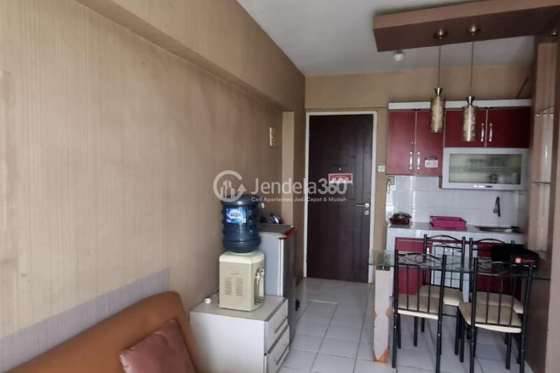 Living Room Compact 2BR Apartment at Mutiara Bekasi Apartment Tower A