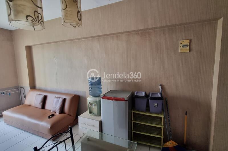 Living Room Compact 2BR Apartment at Mutiara Bekasi Apartment Tower A