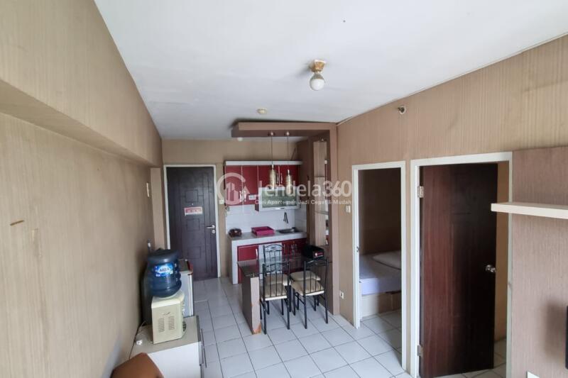 Living Room Compact 2BR Apartment at Mutiara Bekasi Apartment Tower A