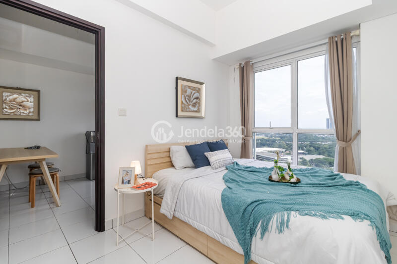 Bedroom Stylish 1BR Apartment at Casa De Parco Apartment Tower Gardenia