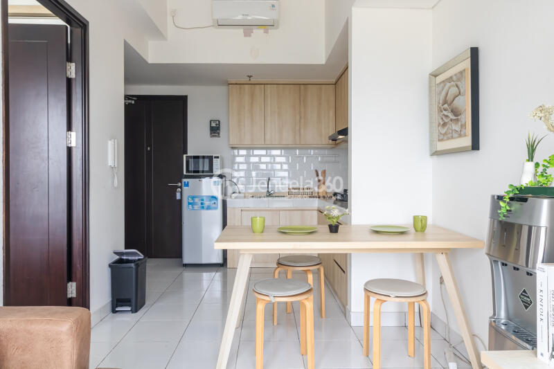 Dining Room Stylish 1BR Apartment at Casa De Parco Apartment Tower Gardenia