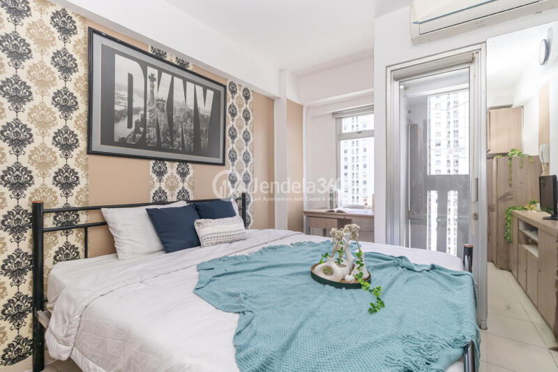 Bedroom Studio Green Bay Pluit Apartment at Middle Floor