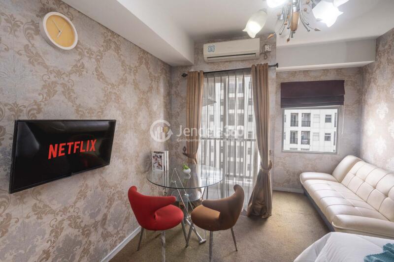 Bedroom Good Deal Studio Apartment High Floor with Garden View at Kota Ayodhya Apartment