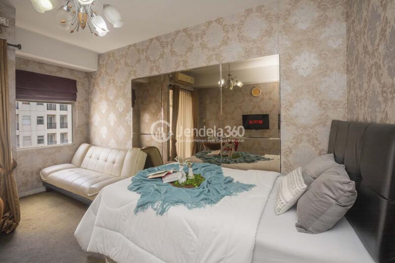 Bedroom Good Deal Studio Apartment High Floor with Garden View at Kota Ayodhya Apartment