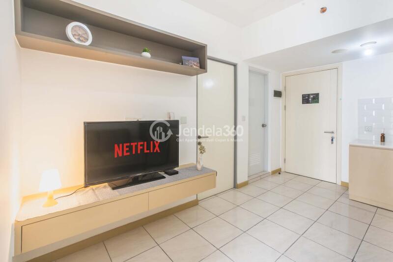 Living Room 2BR M Town Residence Serpong Apartment at High Floor