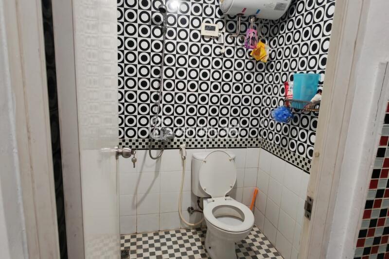Bathroom 2 Peaceful 2BR Apartment at Mutiara Bekasi Apartment Middle Floor