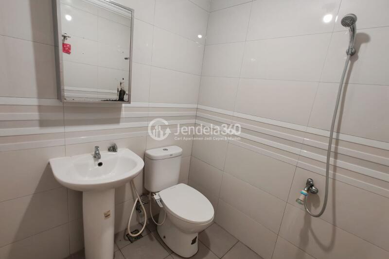 Bathroom Peaceful 2BR Apartment at Mutiara Bekasi Apartment Middle Floor