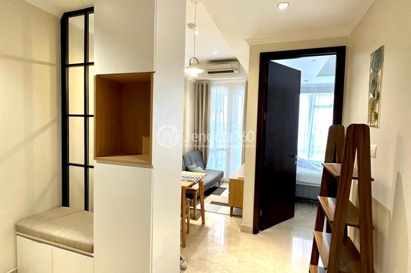 Living Room Spotless 2BR Apartment at Menteng Park Low Floor