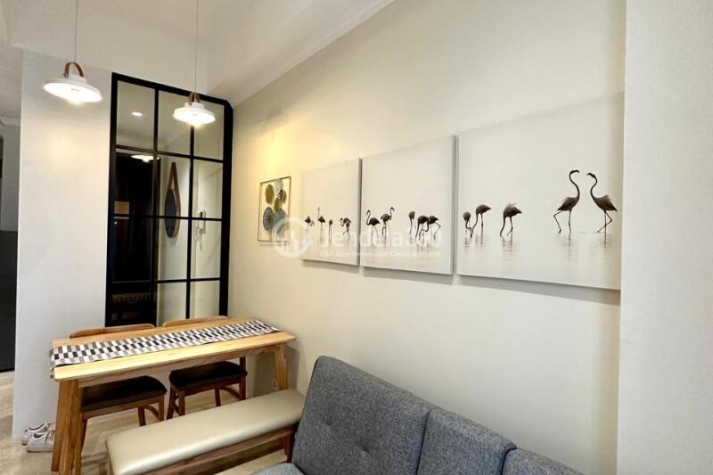 Living Room Spotless 2BR Apartment at Menteng Park Low Floor