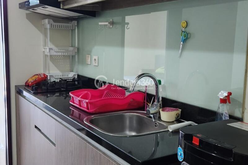 Living Room Excellent 1BR Apartment Middle Floor with BX Change View at The Accent Bintaro