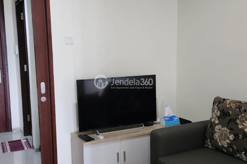 Living Room Excellent 1BR Apartment Middle Floor with BX Change View at The Accent Bintaro