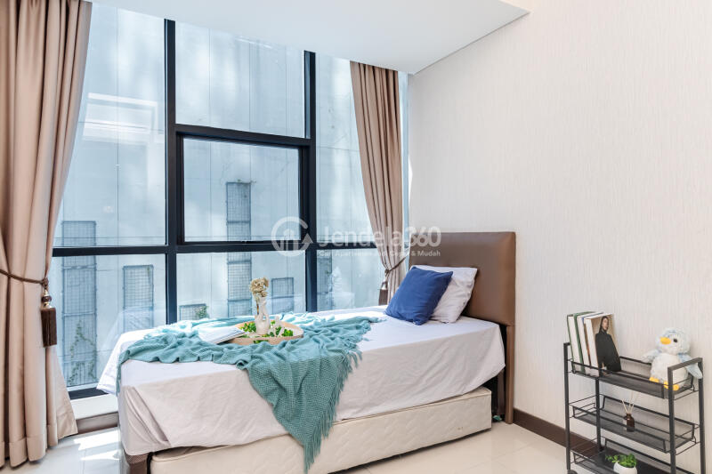 Bedroom 2 2BR Casa Grande Apartment at Low Floor Swimming Pool View