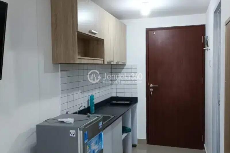 Kitchen Studio Apartment with  View at Sayana Apartment