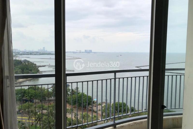 Balcony 2BR Apartment with  View at Ancol Mansion Apartment