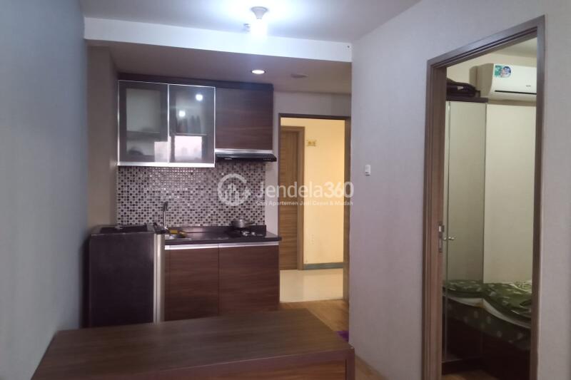Kitchen Low Floor 2BR Apartment with  View at The Medina Apartment