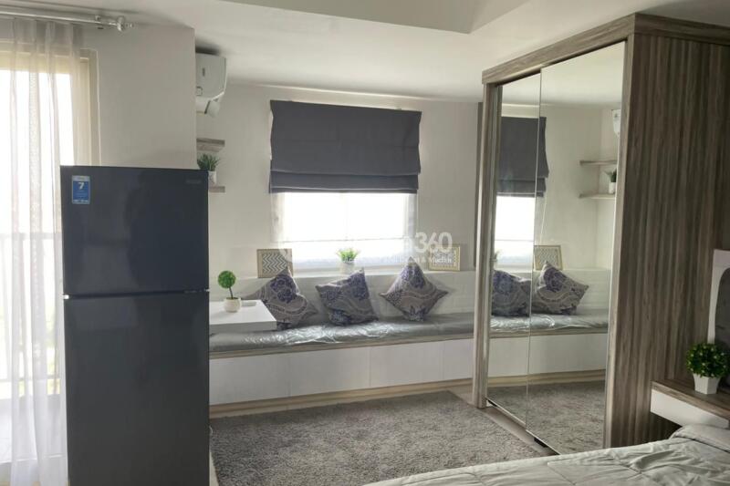 Bedroom Decorative Studio Apartment at Baileys City Apartment Low Floor