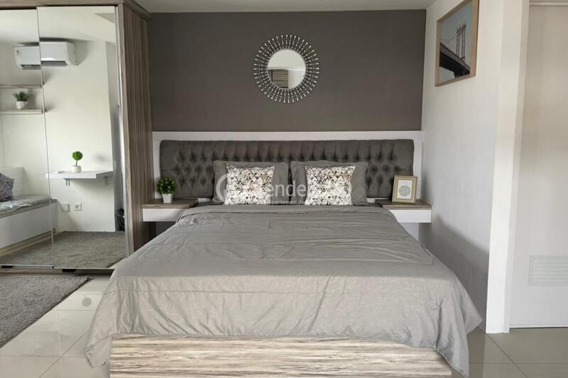 Bedroom Decorative Studio Apartment at Baileys City Apartment Low Floor
