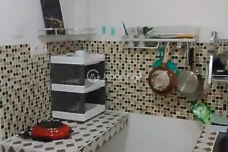Kitchen Middle Floor 1BR Apartment with  View at Sentul Tower Apartment