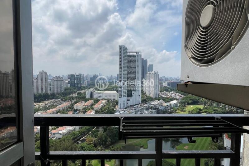 Balcony 1BR Maple Park Apartment at Tower Tower B