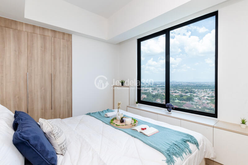 Bedroom 1 2BR Apartment with City View at Southgate Residence