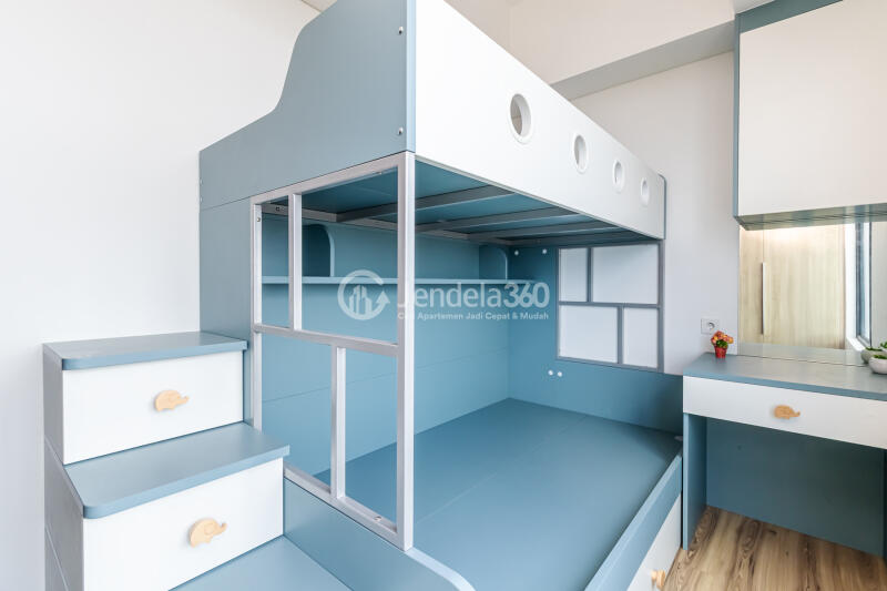 Bedroom 2 2BR Apartment with City View at Southgate Residence