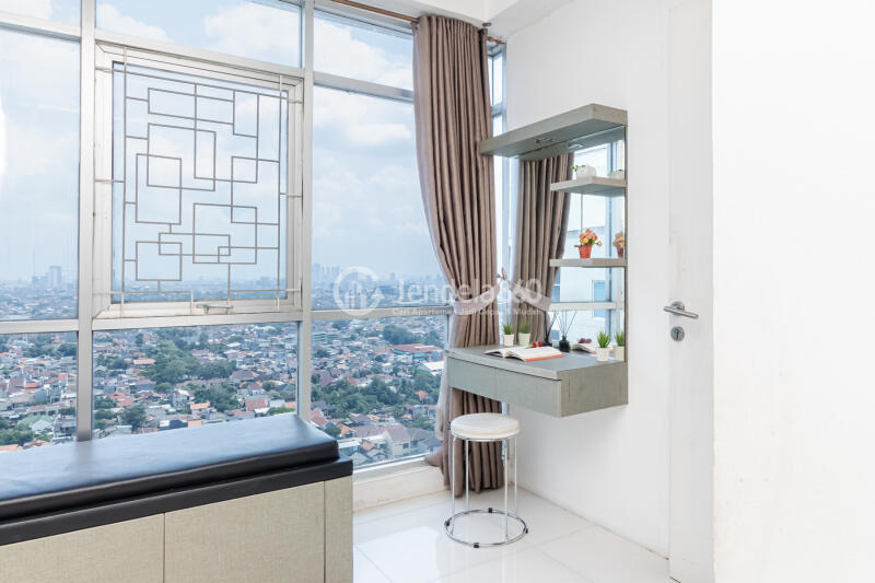 Bedroom 1 High Floor 2BR Apartment with  View at Pakubuwono Terrace