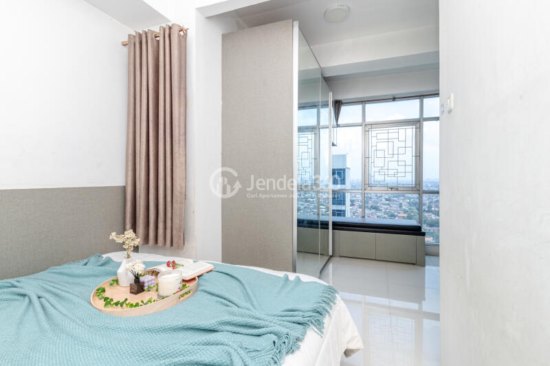 Bedroom 1 High Floor 2BR Apartment with  View at Pakubuwono Terrace