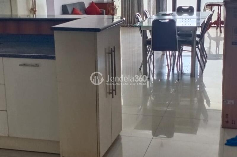 Kitchen Decorative 3BR Apartment at Amartapura Apartment Tower B