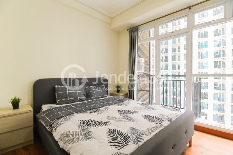 Bedroom Modest 1BR Apartment with Spa & Fitness Center at Puri Orchard Apartment
