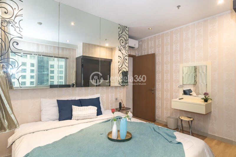 Bedroom 1 Affordable 2BR Apartment Low Floor with City View at Sahid Sudirman Residence