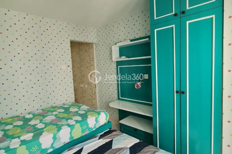 Bedroom 2 2BR Sentul Tower Apartment at Low Floor