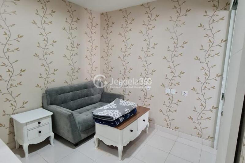 Living Room 2BR Sentul Tower Apartment at Low Floor