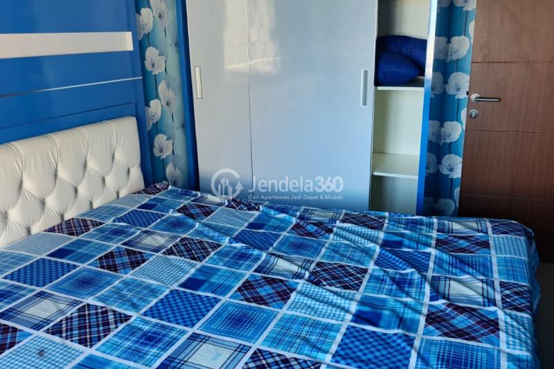 Bedroom Restful 1BR Apartment Low Floor with  View at Bandara City Apartment