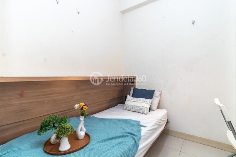 Bedroom 2 Low Floor 2BR Apartment with  View at Green Pramuka City Apartment