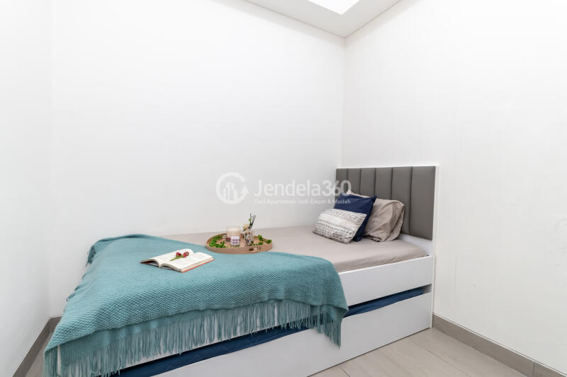 Bedroom 2 Simply Look 2BR Apartment High Floor with city View at Fatmawati City Center Apartment