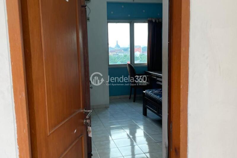 Bedroom Restful 1BR Apartment Low Floor with  View at Margonda Residence