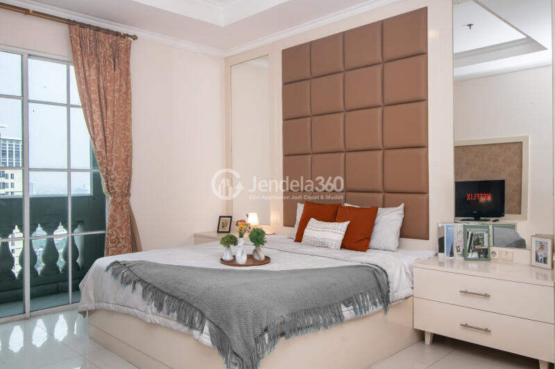 Bedroom 1 Peaceful 2BR Apartment at Belleza Apartment Tower Albergo