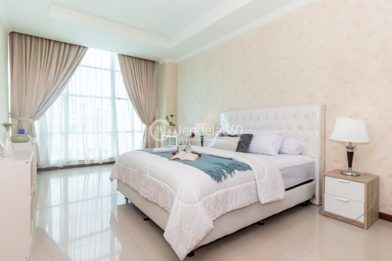 Bedroom 1 2BR Condominium Green Bay Pluit SeaView Apartment at Tower K