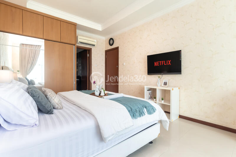 Bedroom 1 2BR Condominium Green Bay Pluit SeaView Apartment at Tower K