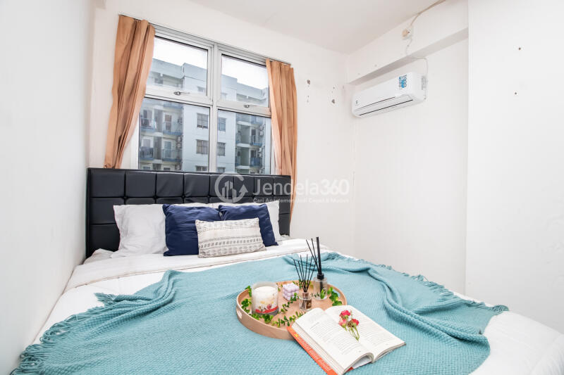Bedroom 1 Tidy 2BR Apartment Low Floor with  View at Pancoran Riverside Apartment