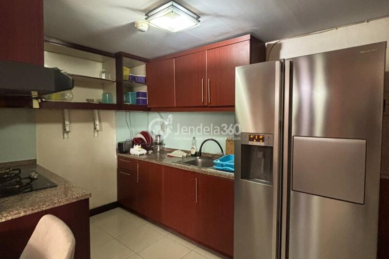 Kitchen Decorative 3BR Apartment at Horison Suites Residence Low Floor