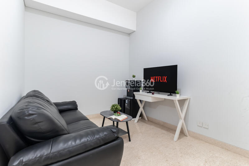 Living Room 1BR Southgate Residence Apartment at Tower Elegance