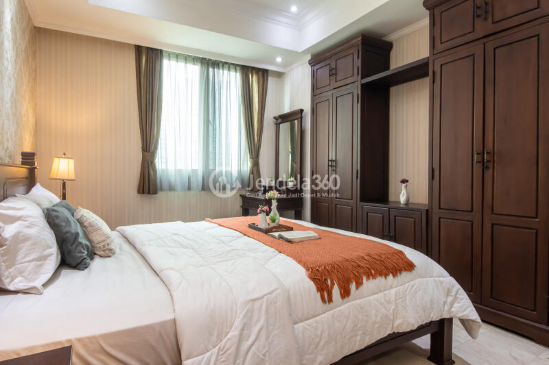Bedroom 1 2BR Apartment with - View at Puri Imperium Apartment