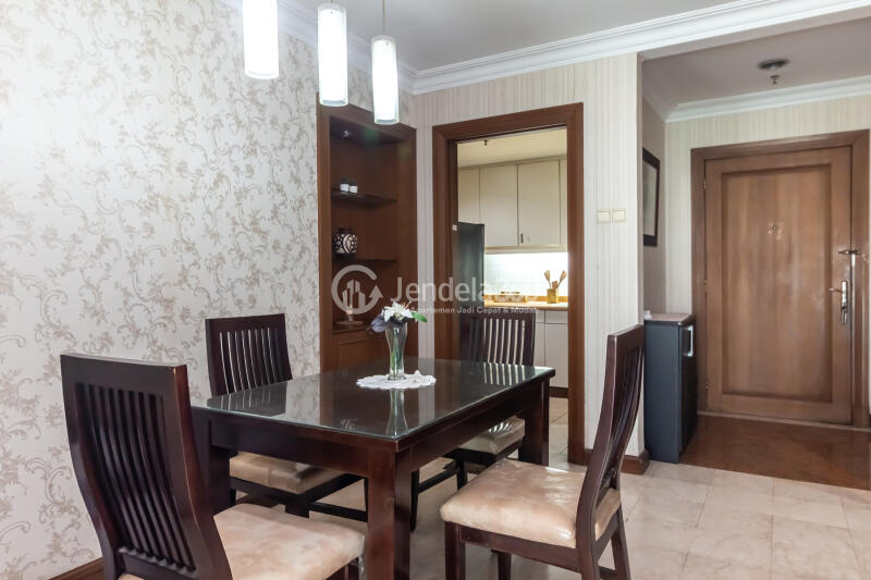 Dining Room 2BR Apartment with - View at Puri Imperium Apartment