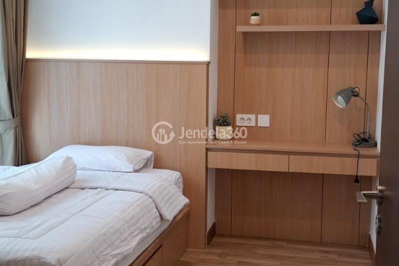 Bedroom 3 Cozy 3BR Apartment Middle Floor with City View at Setiabudi Sky Garden