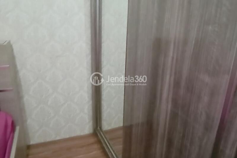 Bedroom 2BR Green Pramuka City Apartment at Middle Floor