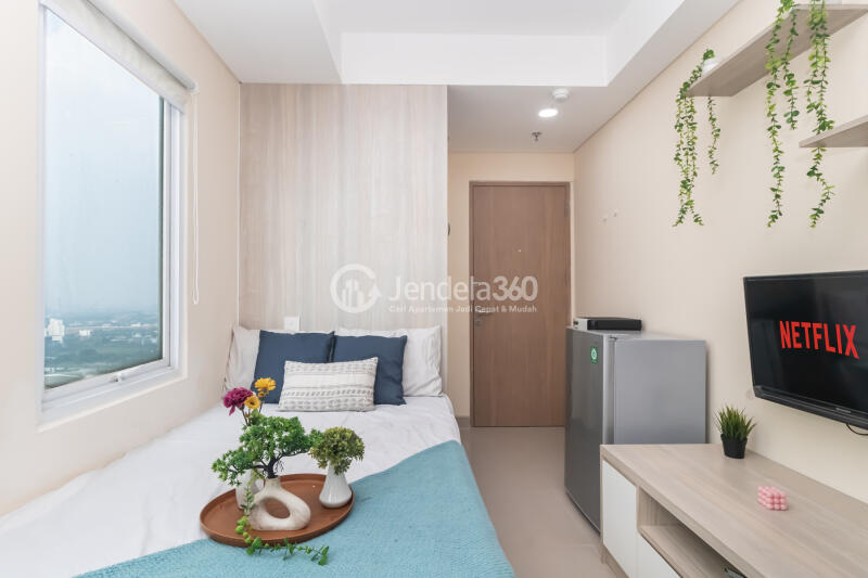 Bedroom Studio Apartment with city View at B Residence BSD